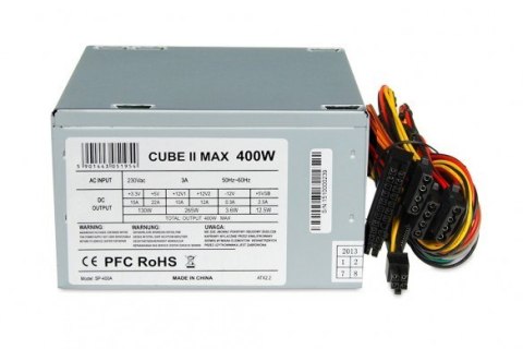 IBOX Zasilacz IBOX CUBE II 400W 12 CM FAN ZIC2400W12CMFA (400 W) IBOX Zasilacz IBOX CUBE II 400W 12 CM FAN ZIC2400W12CMFA (400 W)