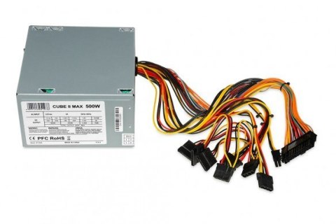 IBOX Zasilacz IBOX CUBE II 500W 12 CM FAN ZIC2500W12CMFA