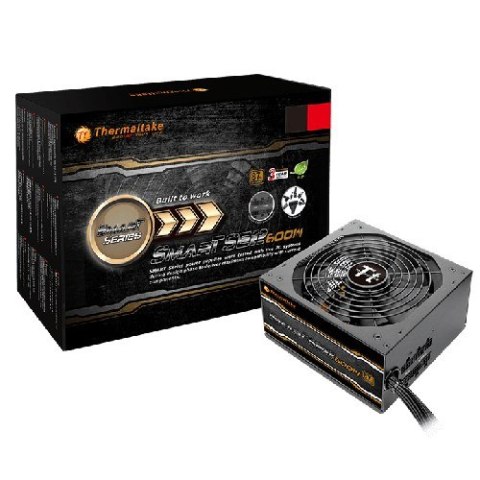 Thermaltake Zasilacz Thermaltake Smart SE2 600W PS-SPS-0600MNSAWE-1 (600 W; Aktywne; 120 mm) Thermaltake Zasilacz Thermaltake Smart SE2 600W PS-SPS-0600MNSAWE-1 (600 W; Aktywne; 120 mm)