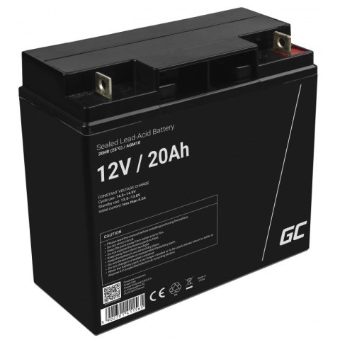 Green Cell GREEN CELL AKUMULATOR ŻELOWY AGM10 12V 20AH