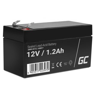 Green Cell GREEN CELL AKUMULATOR ŻELOWY AGM17 12V 1,2AH
