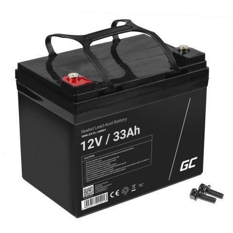 Green Cell GREEN CELL AKUMULATOR ŻELOWY AGM21 12V 33AH Green Cell GREEN CELL AKUMULATOR ŻELOWY AGM21 12V 33AH