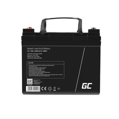 Green Cell GREEN CELL AKUMULATOR ŻELOWY AGM21 12V 33AH Green Cell GREEN CELL AKUMULATOR ŻELOWY AGM21 12V 33AH
