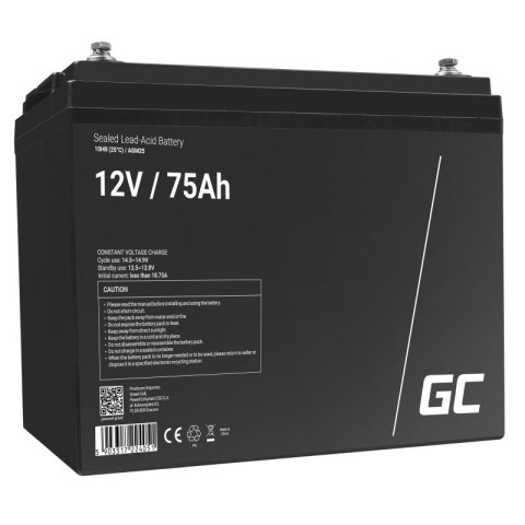 Green Cell GREEN CELL AKUMULATOR ŻELOWY AGM25 12V 75AH