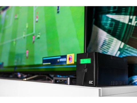 Green Cell GREEN CELL ZASILACZ AWARYJNY UPS05 POWER PROOF 2000VA 1200W Green Cell GREEN CELL ZASILACZ AWARYJNY UPS05 POWER PROOF 2000VA 1200W