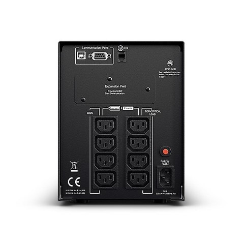 CyberPower Zasilacz UPS CyberPower PR1000ELCD (TWR; 1000VA)