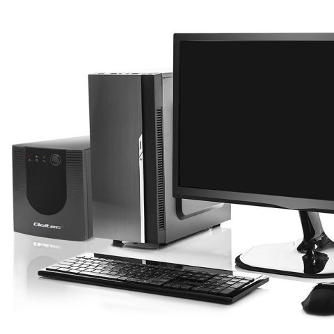 Qoltec QOLTEC ZASILACZ AWARYJNY UPS LINE INTERACTIVE | MONOLITH | 1500VA | 900W