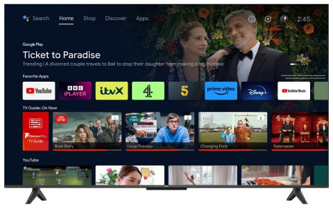 TCL Telewizor TCL 55V6B LED 55'' 4K Ultra HD Google TV Dolby Audio DVB-T2 Czarny