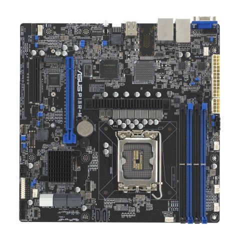 ASUS Płyta główna Asus P13R-M 1x LGA1700 Intel Xeon E-24XX C262 (4xDIMM, 8x SATA, 1xM.2, 2x1GbE, ASMB11-iKVM, mATX) ASUS Płyta główna Asus P13R-M 1x LGA1700 Intel Xeon E-24XX C262 (4xDIMM, 8x SATA, 1xM.2, 2x1GbE, ASMB11-iKVM, mATX)