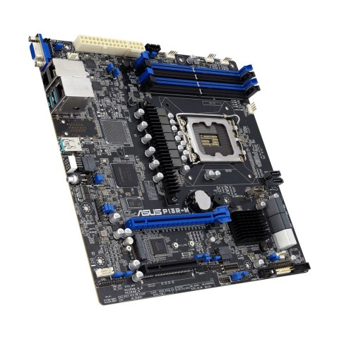ASUS Płyta główna Asus P13R-M 1x LGA1700 Intel Xeon E-24XX C262 (4xDIMM, 8x SATA, 1xM.2, 2x1GbE, ASMB11-iKVM, mATX) ASUS Płyta główna Asus P13R-M 1x LGA1700 Intel Xeon E-24XX C262 (4xDIMM, 8x SATA, 1xM.2, 2x1GbE, ASMB11-iKVM, mATX)