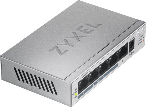 ZyXEL Switch Zyxel GS1005-HP 5p PoE (PoE+: 4) 60W Unmanaged Gigabit