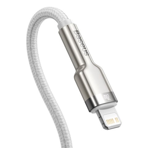 Baseus BASEUS KABEL USB-C LIGHTNING CAFULE PD 1M BIAŁY Baseus BASEUS KABEL USB-C LIGHTNING CAFULE PD 1M BIAŁY