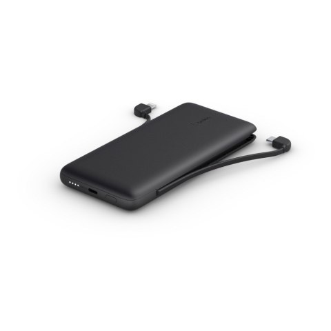 Belkin Powerbank Belkin BOOSTCHARGE Plus 10K USB-C Power Bank with Integrated Cables Lightning and USB-C 10000mAh 18W Black Belkin Powerbank Belkin BOOSTCHARGE Plus 10K USB-C Power Bank with Integrated Cables Lightning and USB-C 10000mAh 18W Black