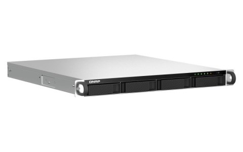 QNAP Qnap TS-464U-RP-8G, 1U, 4 x 2.5"/3.5" SATA , Intel Celeron N5105/N5095 4C/4T, 8GB RAM onboard ( not expandable), 2 x 2.5GbE, Red