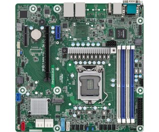 Asrock Płyta główna ASRock E3C252D4U 1x LGA1200 Intel Xeon E-23XX C252 (4xDIMM, SATA, 1xM.2, 2x1GbE, IPMI)