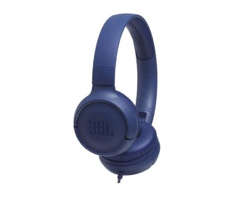 JBL Słuchawki JBL Tune 500 (niebieskie, nauszne; z wbudowanym mikrofonem) JBL Słuchawki JBL Tune 500 (niebieskie, nauszne; z wbudowanym mikrofonem)