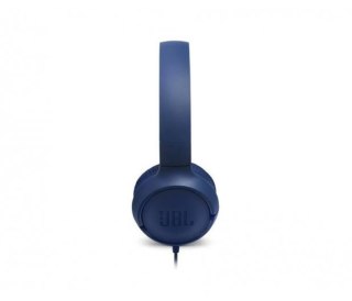 JBL Słuchawki JBL Tune 500 (niebieskie, nauszne; z wbudowanym mikrofonem)