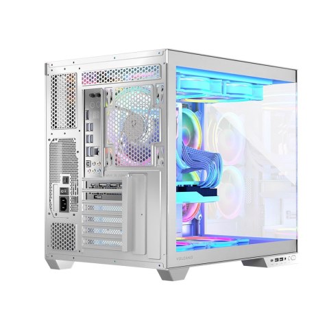 MODECOM MODECOM OBUDOWA VOLCNO PANORAMA APEX ARGB 5F MIDI WHITE