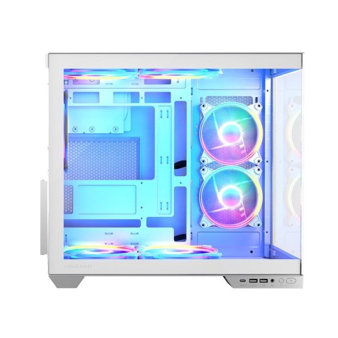 MODECOM MODECOM OBUDOWA VOLCNO PANORAMA APEX ARGB 5F MIDI WHITE