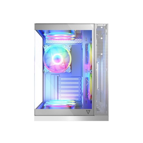 MODECOM MODECOM OBUDOWA VOLCNO PANORAMA APEX ARGB 5F MIDI WHITE