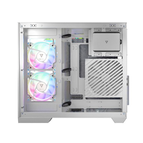 MODECOM MODECOM OBUDOWA VOLCNO PANORAMA APEX ARGB 5F MIDI WHITE