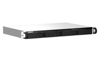 QNAP Qnap TS-464U-8G, 1U, 4 x 2.5"/3.5" SATA , Intel Celeron N5105/N5095 4C/4T, 8GB RAM onboard (not expandable), 2 x 2.5GbE, Single 