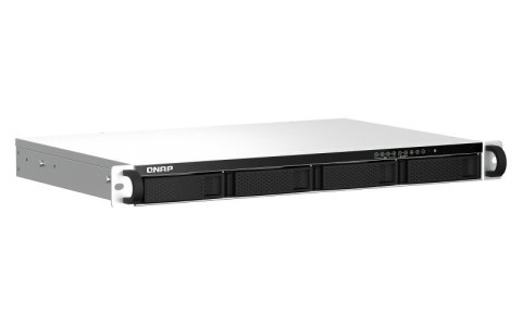 QNAP Qnap TS-464U-8G, 1U, 4 x 2.5"/3.5" SATA , Intel Celeron N5105/N5095 4C/4T, 8GB RAM onboard (not expandable), 2 x 2.5GbE, Single 