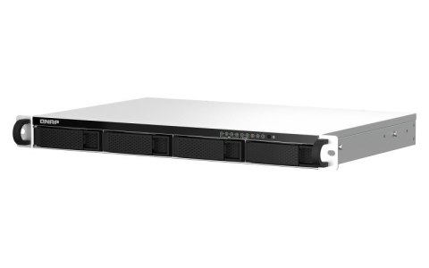 QNAP Qnap TS-464U-8G, 1U, 4 x 2.5"/3.5" SATA , Intel Celeron N5105/N5095 4C/4T, 8GB RAM onboard (not expandable), 2 x 2.5GbE, Single 