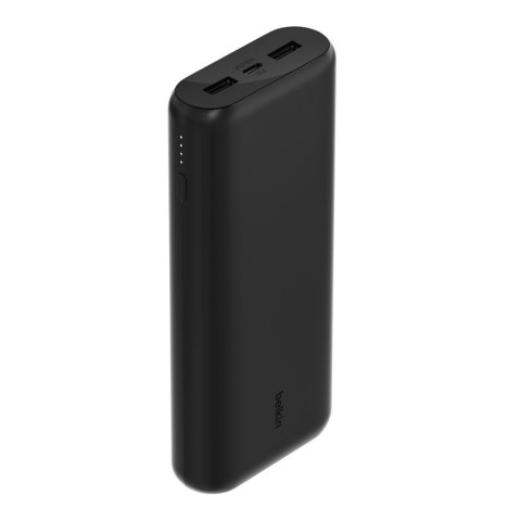 Belkin Powerbank Belkin BoostCharge 3-Port Compact Power Bank 20K with PD 20W 2xUSB-A + 1xUSB-C 20000mAh 20W Black Belkin Powerbank Belkin BoostCharge 3-Port Compact Power Bank 20K with PD 20W 2xUSB-A + 1xUSB-C 20000mAh 20W Black