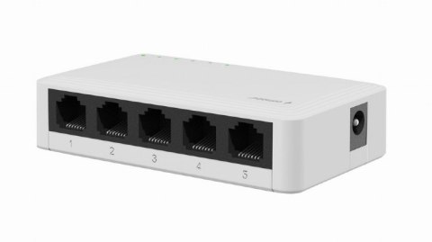 GEMBIRD GEMBIRD SWITCH DESKTOP GIGABIT LAN (5X 10/100/1000MBPS) BIAŁY