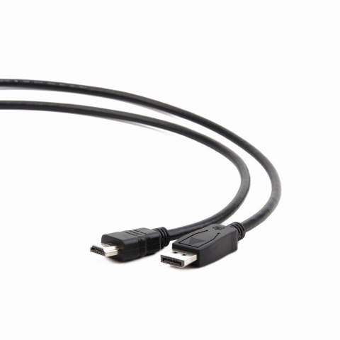GEMBIRD Kabel GEMBIRD CC-DP-HDMI-1M (DisplayPort - MHDMI M - 1m; kolor czarny) GEMBIRD Kabel GEMBIRD CC-DP-HDMI-1M (DisplayPort - MHDMI M - 1m; kolor czarny)