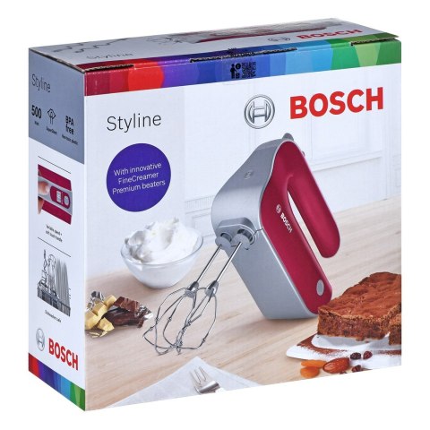 BOSCH Mikser ręczny BOSCH MFQ 40304 (500W; kolor różowy)