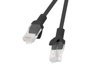 Lanberg Patchcord UTP Lanberg PCU5-10CC-1000-BK (RJ45 - RJ45 ; 10m; UTP; kat. 5e; kolor czarny)