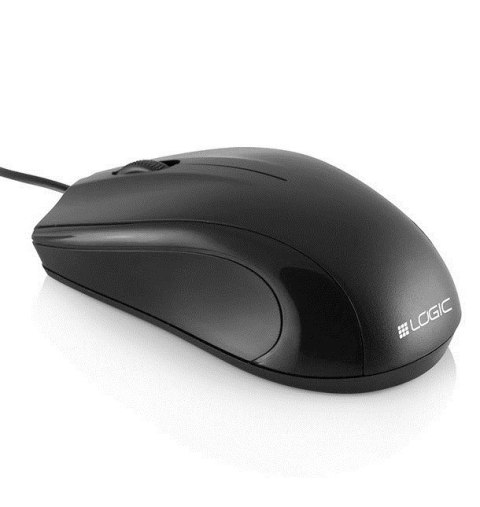 MODECOM Mysz MODECOM LM12 M-LC-LM12 (optyczna; 1000 DPI; kolor czarny)