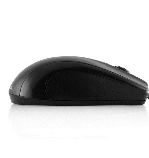 MODECOM Mysz MODECOM LM12 M-LC-LM12 (optyczna; 1000 DPI; kolor czarny)