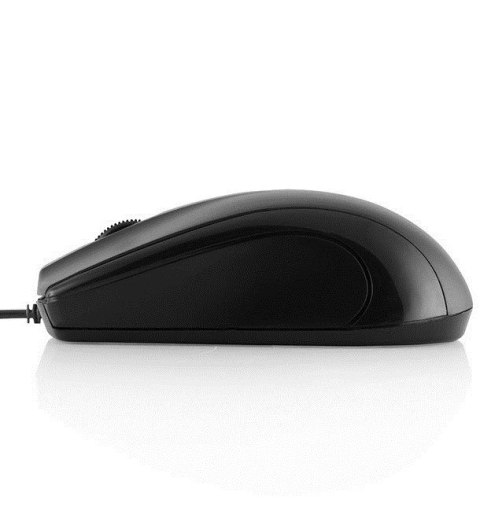 MODECOM Mysz MODECOM LM12 M-LC-LM12 (optyczna; 1000 DPI; kolor czarny)