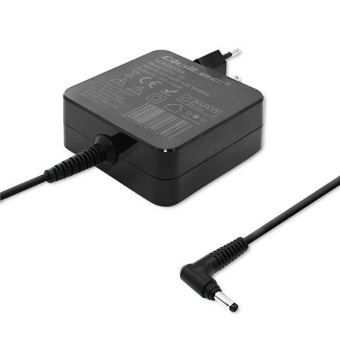 Qoltec Zasilacz sieciowy Qoltec 51751 do notebooka Huawei (19 V; 3,42 A; 65W; 4 mm x 1.7 mm)