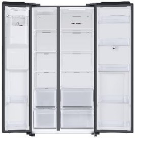 Samsung Chłodziarko-zamrażarka SAMSUNG RS6HA8891B1 Fam.Hub