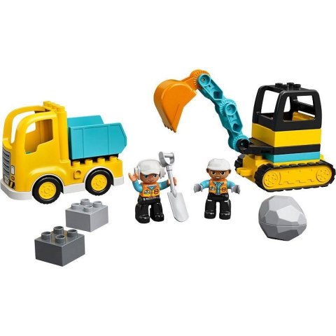 Lego LEGO DUPLO 10931 Ciężarówka i koparka gąsienicowa Lego LEGO DUPLO 10931 Ciężarówka i koparka gąsienicowa