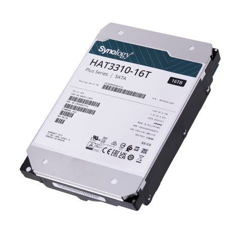 Synology Synology HDD Plus Series (16 TB; 3.5"; SATA) HAT3310-16T Synology Synology HDD Plus Series (16 TB; 3.5"; SATA) HAT3310-16T