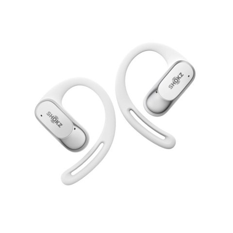 SHOKZ Słuchawki bezprzewodowe douszne Shokz OpenFit Air białe SHOKZ Słuchawki bezprzewodowe douszne Shokz OpenFit Air białe