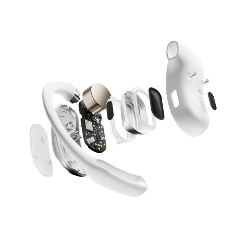 SHOKZ Słuchawki bezprzewodowe douszne Shokz OpenFit Air białe SHOKZ Słuchawki bezprzewodowe douszne Shokz OpenFit Air białe