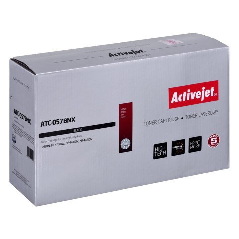 Activejet Activejet ATC-057BNX Toner (zamiennik Canon CRG-057HBK; CRG057H; Supreme; 10000 stron; czarny) z CHIP Activejet Activejet ATC-057BNX Toner (zamiennik Canon CRG-057HBK; CRG057H; Supreme; 10000 stron; czarny) z CHIP