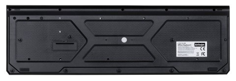Activejet Activejet K-3911W Klawiatura bezprzewodowa, zasilanie baterią 1x 1,5V AAA, czarna