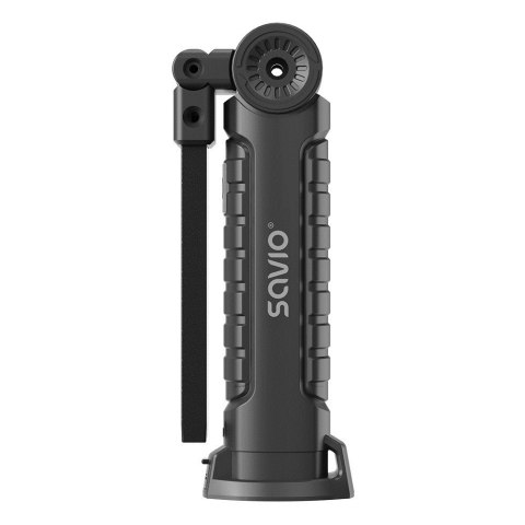 SAVIO SAVIO LAMPA WARSZTATOWA AKUMULATOROWA COB LED 3W, USB, 150 LM, SKŁADANA, Z MAGNESEM, FL-03