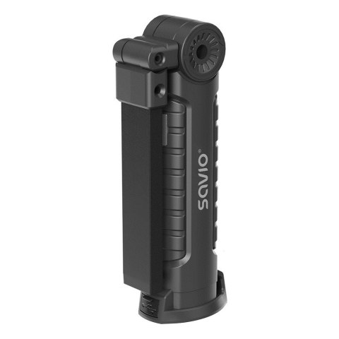 SAVIO SAVIO LAMPA WARSZTATOWA AKUMULATOROWA COB LED 3W, USB, 150 LM, SKŁADANA, Z MAGNESEM, FL-03