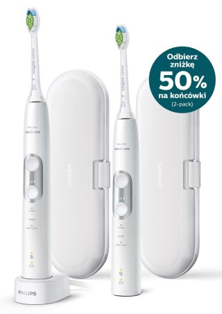 Philips Szczoteczki do zębów Philips HX6877/34 (soniczna; kolor biały)