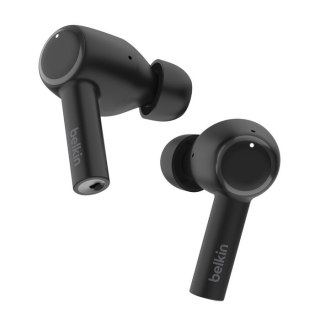 Belkin Słuchawki bezprzewodowe douszne Belkin SoundForm Pulse Noise Cancellation Earbuds ANC BT5.2 IPX5 Black