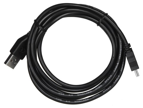 GEMBIRD Kabel GEMBIRD CCP-USB2-AM5P-6 (USB M - Mini USB M; 1,8m; kolor czarny) GEMBIRD Kabel GEMBIRD CCP-USB2-AM5P-6 (USB M - Mini USB M; 1,8m; kolor czarny)