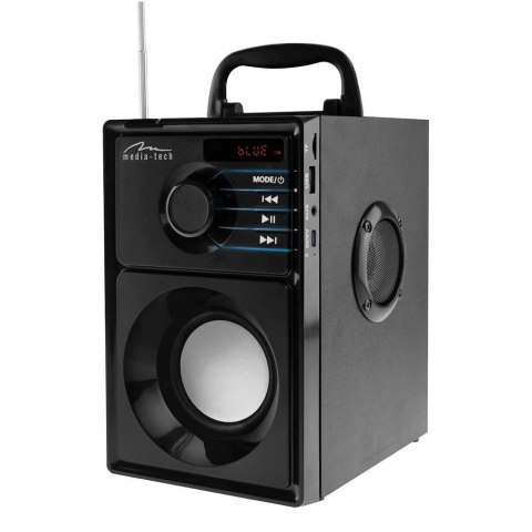 Media tech MEDIA-TECH GŁOŚNIK BEZPRZEWODOWY BOOMBOX SILVER 15W MRS MT3179 Media tech MEDIA-TECH GŁOŚNIK BEZPRZEWODOWY BOOMBOX SILVER 15W MRS MT3179